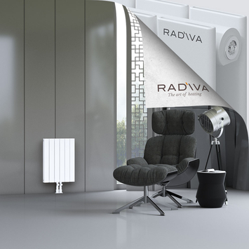 Oti Alüminyum Radyatör 600x440 Beyaz Alt Orta 50mm