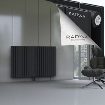 Oti Radiateur En Aluminium 1000x1550 Noir Bas Milieu 50mm