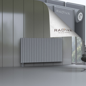 Oti Radiateur En Aluminium 1000x1846 Gris Bas à gauche 50mm