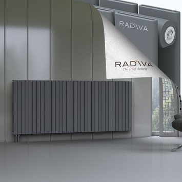 Oti Radiateur En Aluminium 1000x2438 Anthracite Bas à gauche 50mm