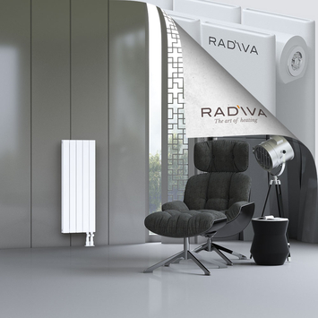 Oti Radiateur En Aluminium 1000x366 Blanc Bas à droite 50mm