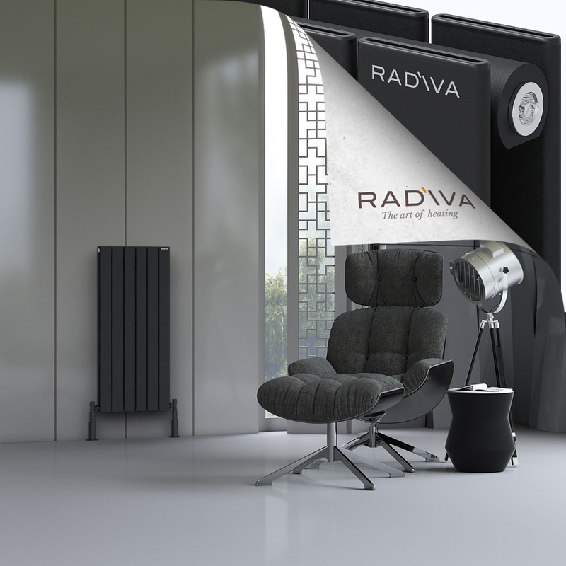 Oti Radiateur En Aluminium 1000x440 Noir 