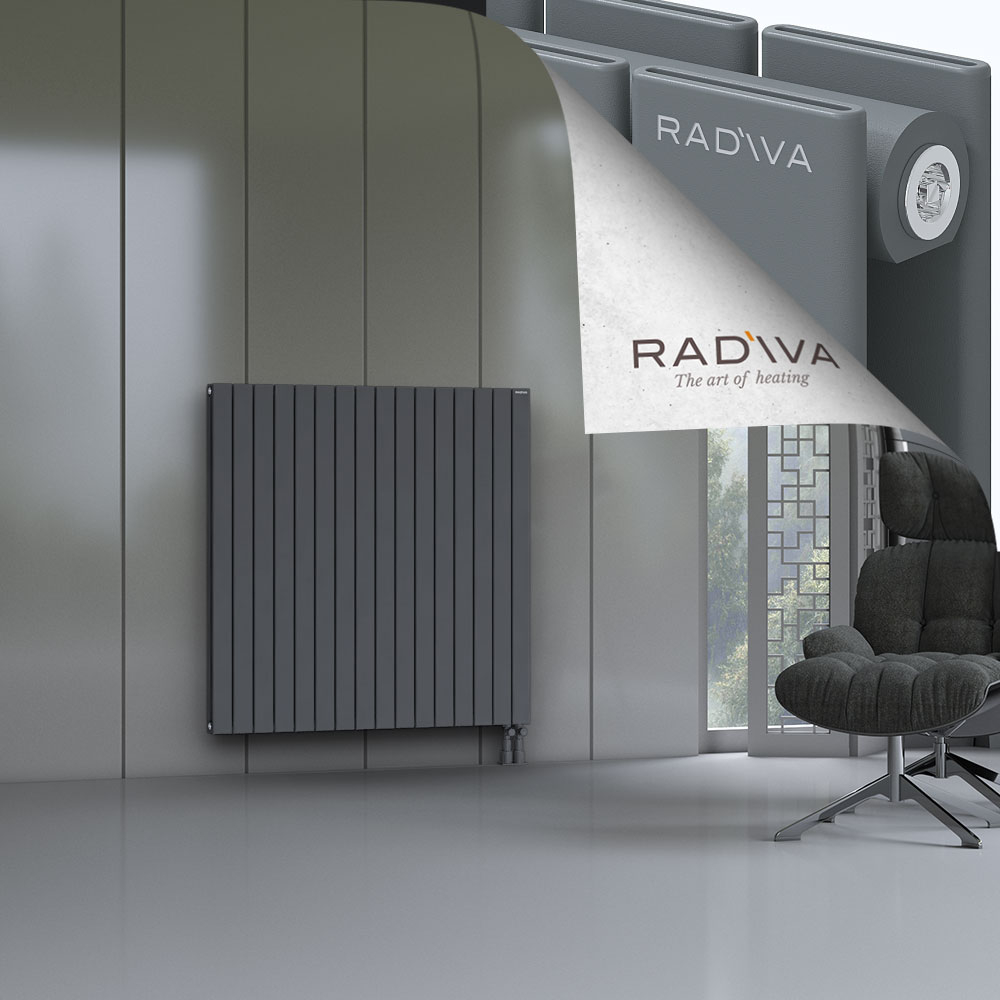 Oti Radiateur En Aluminium 1200x1180 Anthracite - 3