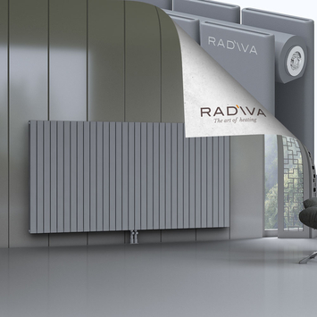 Oti Radiateur En Aluminium 1200x2364 Gris Bas Milieu 50mm