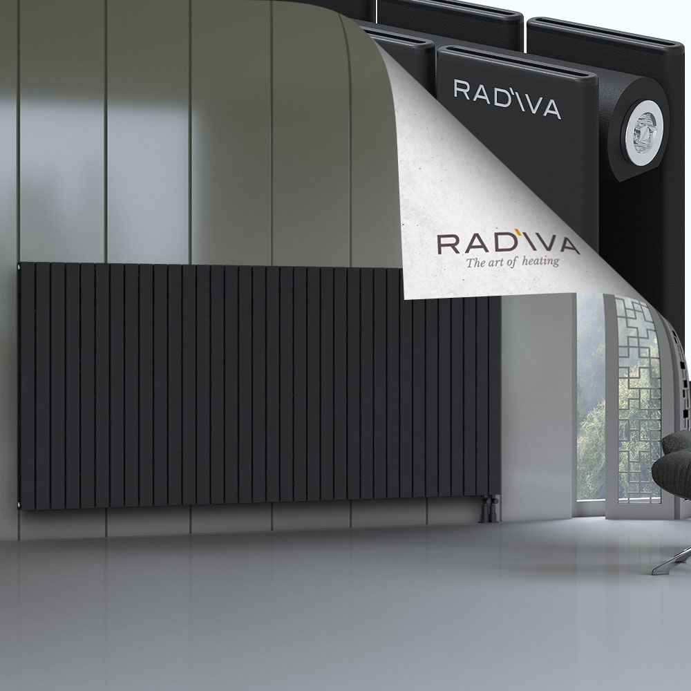 Oti Radiateur En Aluminium 1200x2586 Noir - 3