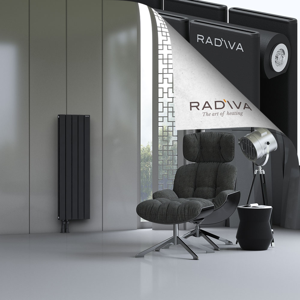 Oti Radiateur En Aluminium 1200x366 Noir - 4