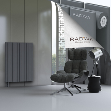 Oti Radiateur En Aluminium 1200x884 Anthracite Bas à gauche 50mm