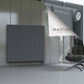 Oti Radiateur En Aluminium 1500x1624 Anthracite Bas à droite 50mm