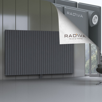 Oti Radiateur En Aluminium 1500x2512 Anthracite Bas Milieu 50mm