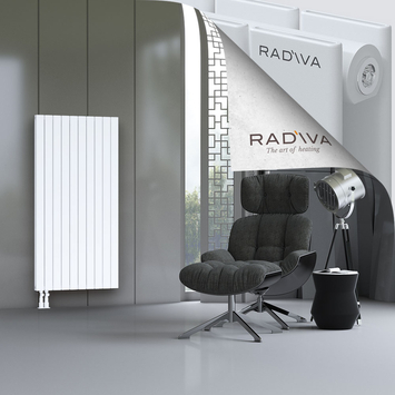 Oti Radiateur En Aluminium 1500x736 Blanc Bas à gauche 50mm