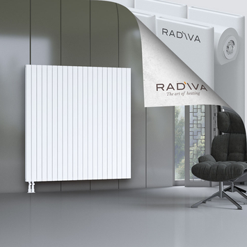 Oti Radiateur En Aluminium 1600x1550 Blanc Bas à gauche 50mm