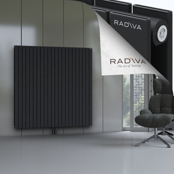 Oti Radiateur En Aluminium 1600x1624 Noir Bas Milieu 50mm