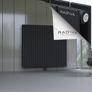Oti Radiateur En Aluminium 1600x1846 Noir Bas Milieu 50mm