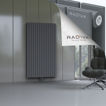 Oti Radiateur En Aluminium 1800x1032 Anthracite Bas Milieu 50mm