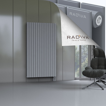 Oti Radiateur En Aluminium 1800x1032 Gris Bas à droite 50mm