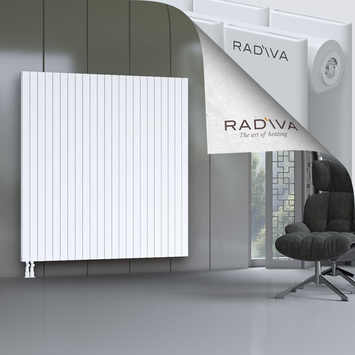 Oti Radiateur En Aluminium 1800x1698 Blanc Bas à gauche 50mm
