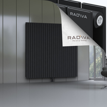 Oti Radiateur En Aluminium 1800x1846 Noir Bas Milieu 50mm