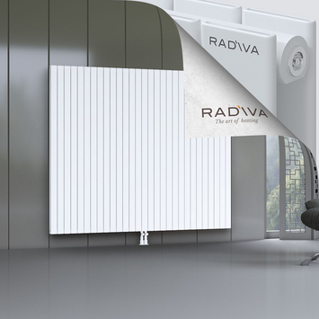 Oti Radiateur En Aluminium 1800x2142 Blanc Bas Milieu 50mm