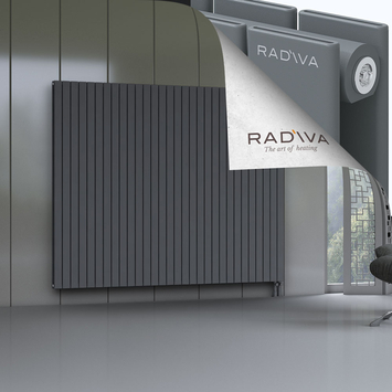 Oti Radiateur En Aluminium 1800x2216 Anthracite Bas à droite 50mm