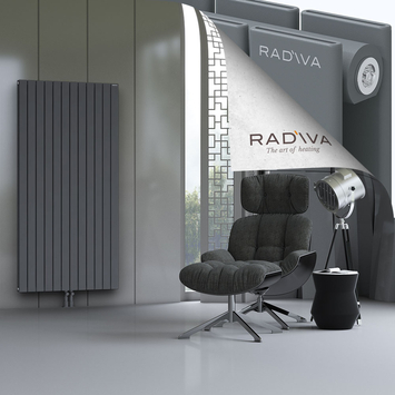 Oti Radiateur En Aluminium 1800x884 Anthracite Bas Milieu 50mm