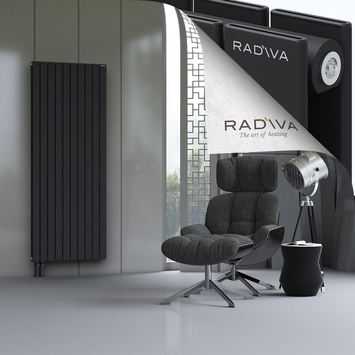 Oti Radiateur En Aluminium 1900x736 Noir Bas à gauche 50mm