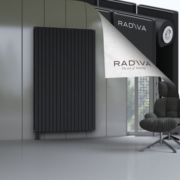 Oti Radiateur En Aluminium 2000x1254 Noir Bas à gauche 50mm