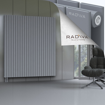 Oti Radiateur En Aluminium 2000x1772 Gris Bas à gauche 50mm