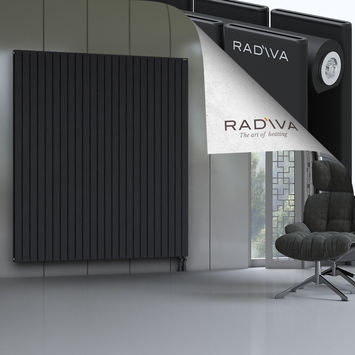 Oti Radiateur En Aluminium 2000x1772 Noir Bas à droite 50mm