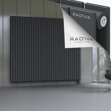 Oti Radiateur En Aluminium 2000x2364 Anthracite Foncé Bas à droite 50mm