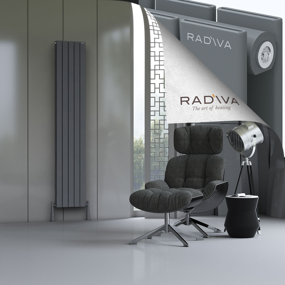 Oti Radiateur En Aluminium 2000x366 Anthracite - 1