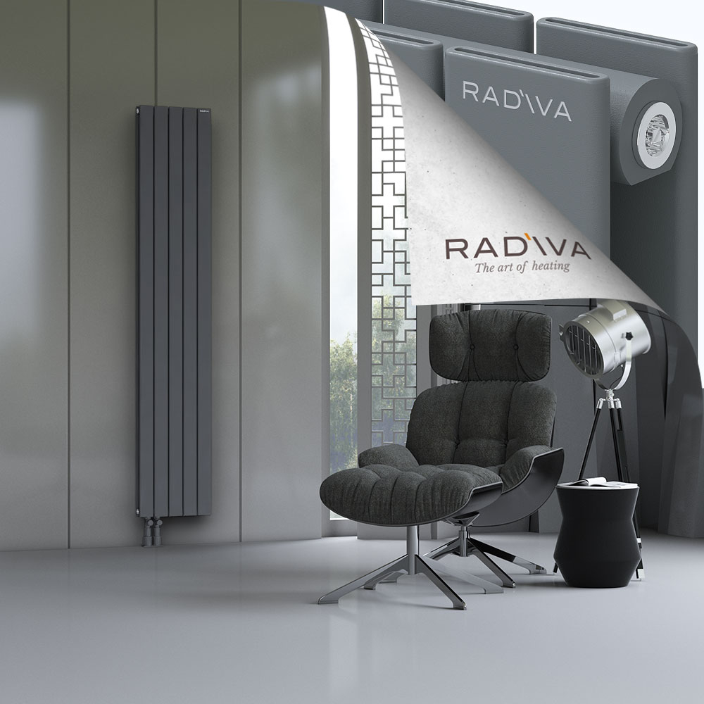 Oti Radiateur En Aluminium 2000x366 Anthracite - 4