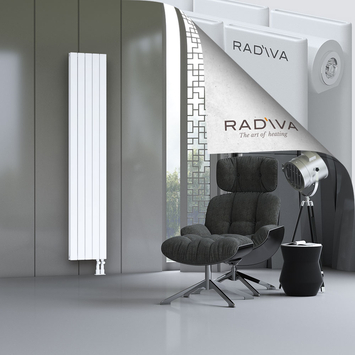 Oti Radiateur En Aluminium 2000x366 Blanc Bas à droite 50mm