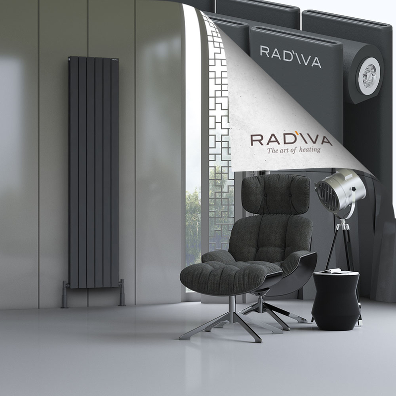 Oti Radiateur En Aluminium 2000x440 Anthracite Foncé 