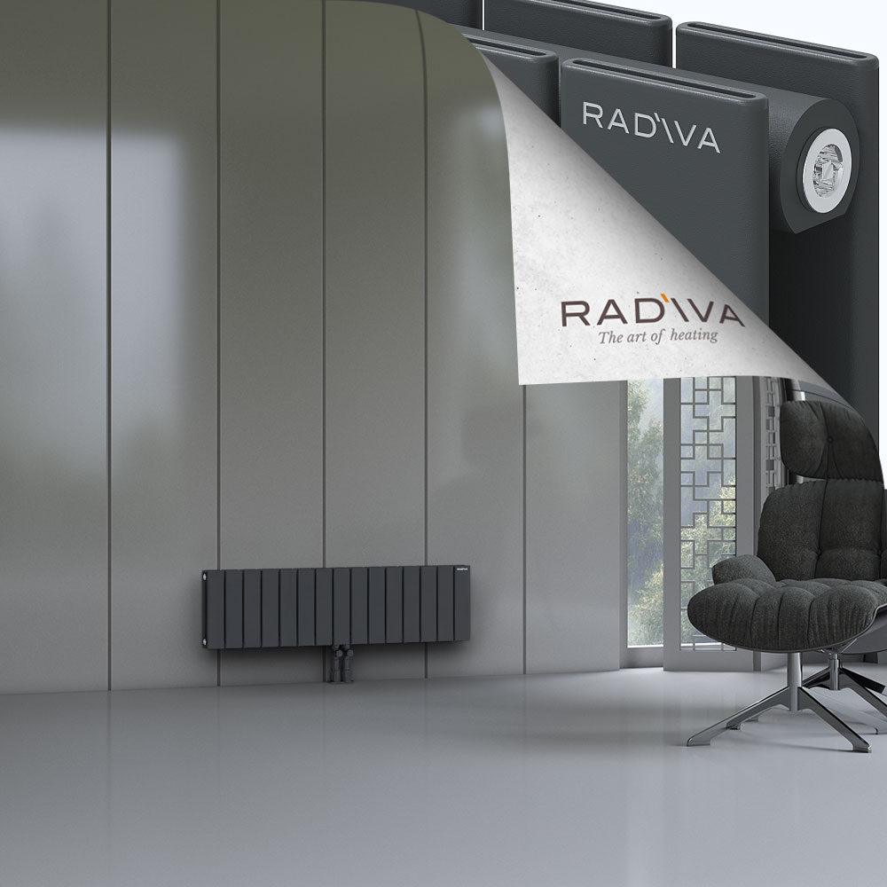 Oti Radiateur En Aluminium 300x1106 Anthracite Foncé - 2