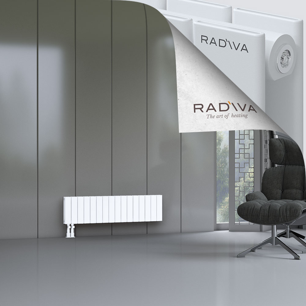 Oti Radiateur En Aluminium 300x1180 Blanc - 4