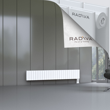 Oti Radiateur En Aluminium 300x1846 Blanc Bas à droite 50mm