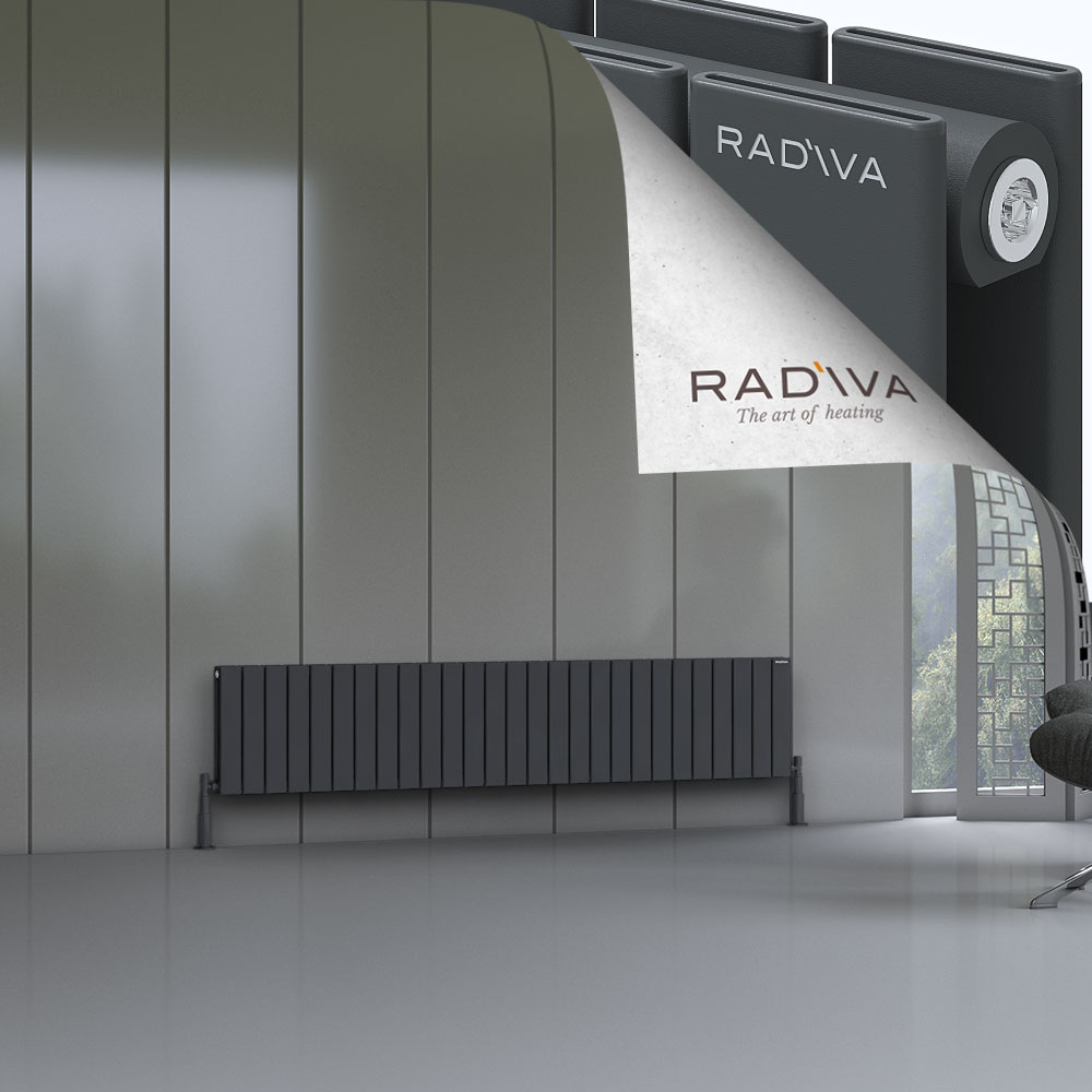 Oti Radiateur En Aluminium 400x1994 Anthracite Foncé - 1