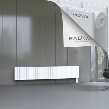 Oti Radiateur En Aluminium 400x2216 Blanc Bas à droite 50mm
