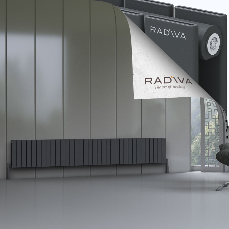 Oti Radiateur En Aluminium 400x2512 Anthracite Foncé
