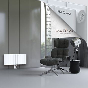 Oti Radiateur En Aluminium 400x884 Blanc Bas Milieu 50mm