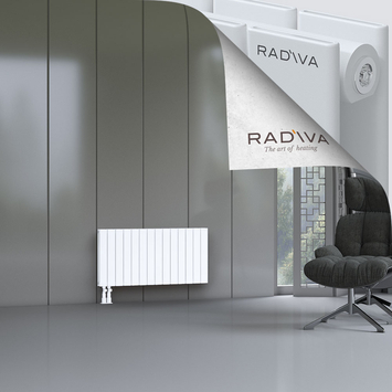 Oti Radiateur En Aluminium 500x1032 Blanc Bas à gauche 50mm