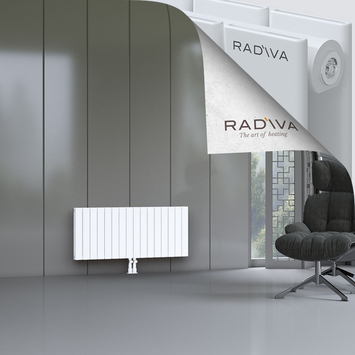 Oti Radiateur En Aluminium 500x1180 Blanc Bas Milieu 50mm