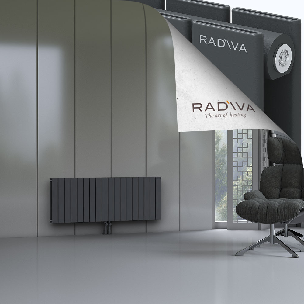 Oti Radiateur En Aluminium 500x1328 Anthracite Foncé - 2