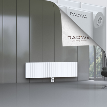 Oti Radiateur En Aluminium 500x1846 Blanc Bas Milieu 50mm
