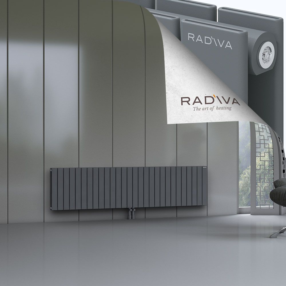 Oti Radiateur En Aluminium 500x2068 Anthracite - 2