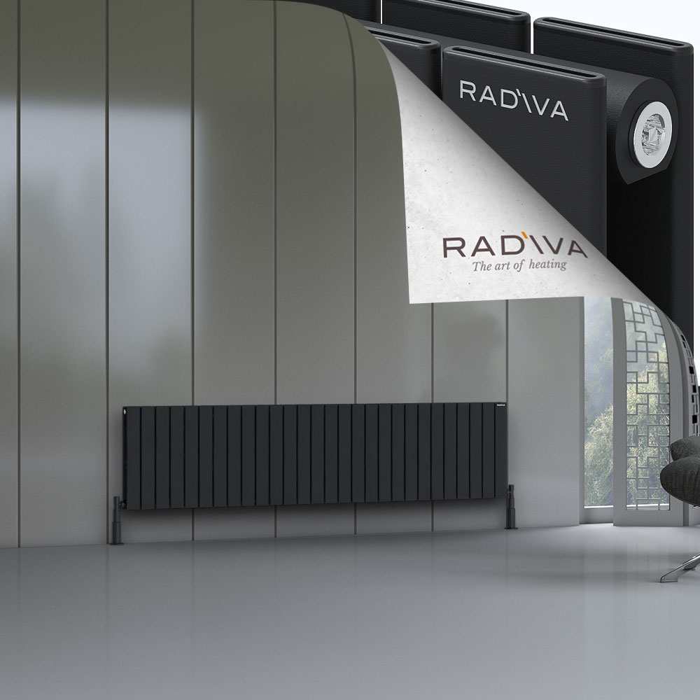 Oti Radiateur En Aluminium 500x2068 Noir - 1