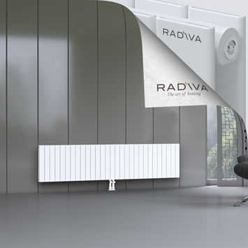 Oti Radiateur En Aluminium 500x2142 Blanc Bas Milieu 50mm