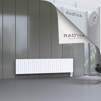 Oti Radiateur En Aluminium 500x2142 Blanc Bas à droite 50mm