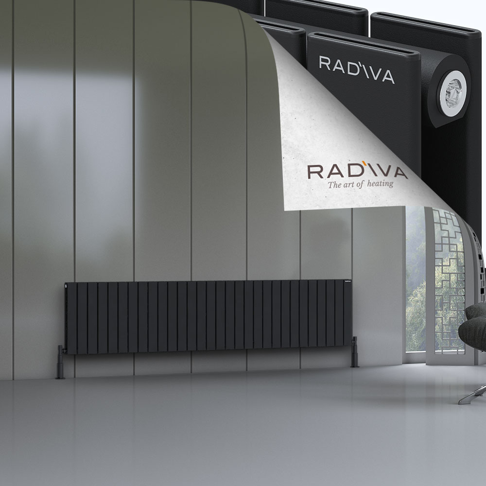Oti Radiateur En Aluminium 500x2216 Noir - 1
