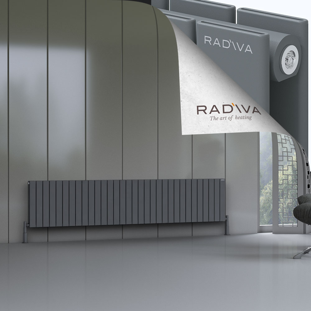 Oti Radiateur En Aluminium 500x2364 Anthracite - 1